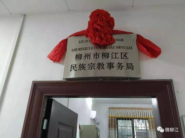 【权威发布】柳江区新组建党政机构完成挂牌,全面履职