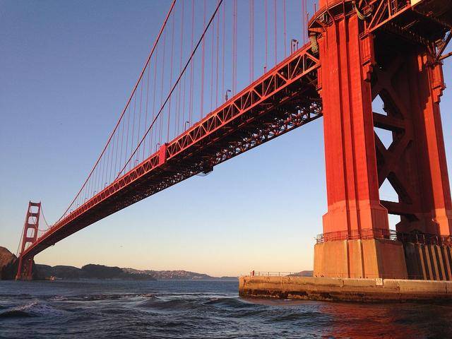 美国旧金山著名的大桥,1937年建成,耗资3550万美元!
