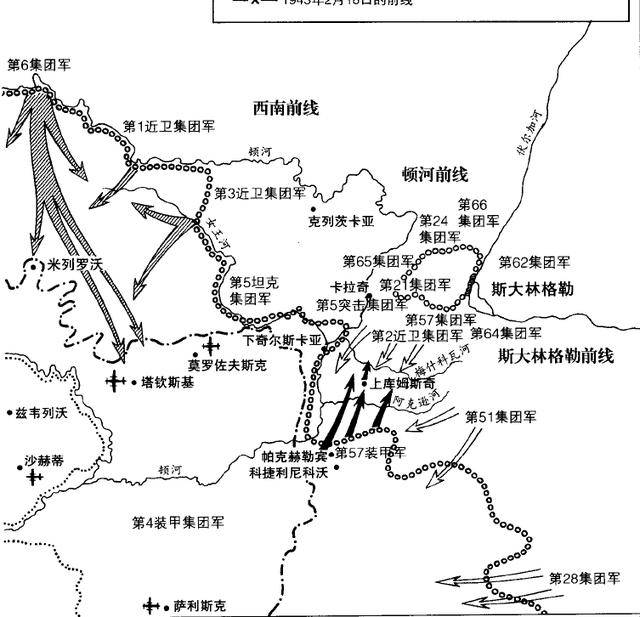 的意大利第8集团军瞬间崩溃,顿河集团军面临被围歼在顿河流域的危险