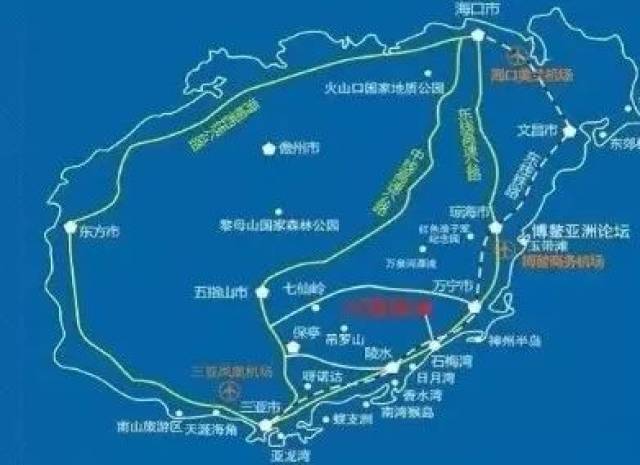 海南环岛旅游公路拟建40个驿站 东方这3个驿站可以望落日,观河口,赏