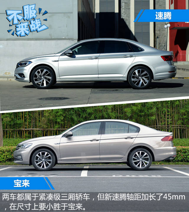 这不作为紧凑级的老将"速腾"也完成了全新的换代.