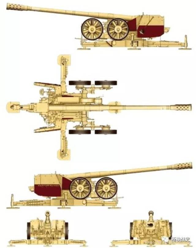 《闪电战》猎虎利爪:二战德军128毫米k 44/pak 44型火炮小史