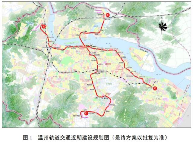 温州地铁来了!m1线,m2线一期工程站点公布!