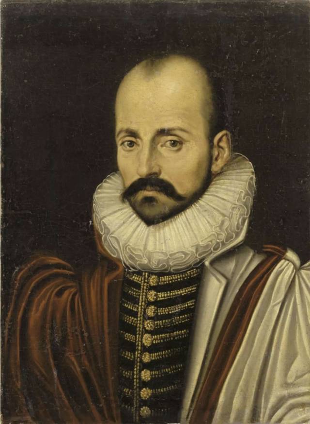 图为蒙田(michel eyquem de montaigne)画像