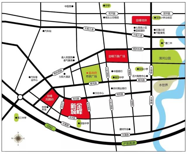 广德金峰新城是由"江苏省房地产行业综合实力50强"金峰房产开发的