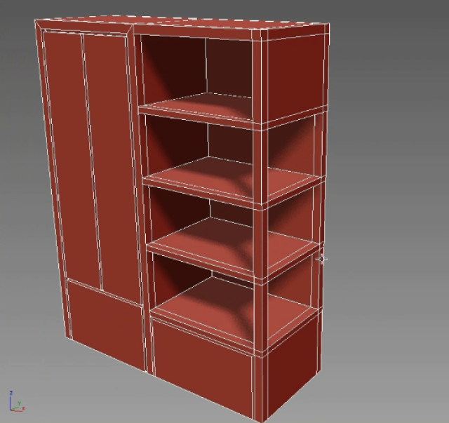 室内设计,3dmax建模教程,柜体案例