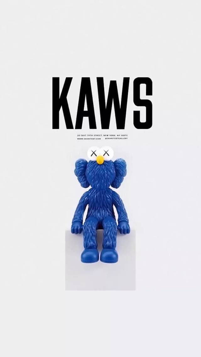 壁纸|"kaws:holiday"壁纸大放送,比去现场看更过瘾