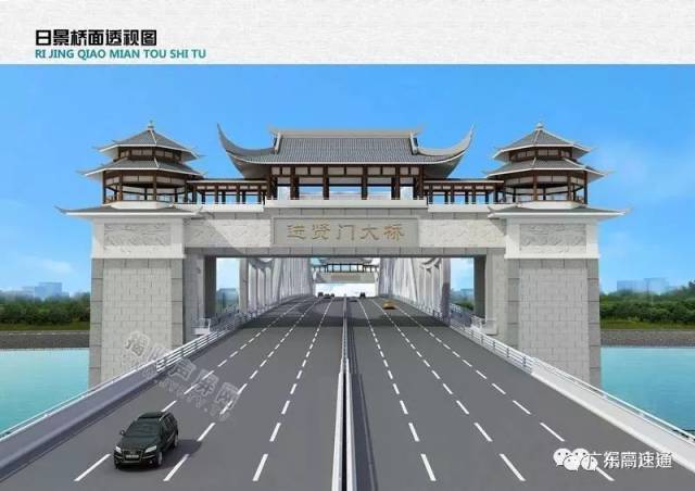 揭阳市区这座景观大桥将于明年6月份建成通车