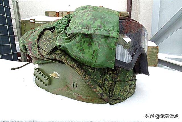 军事丨俄军新型头盔被7.62子弹击中,士兵被冲