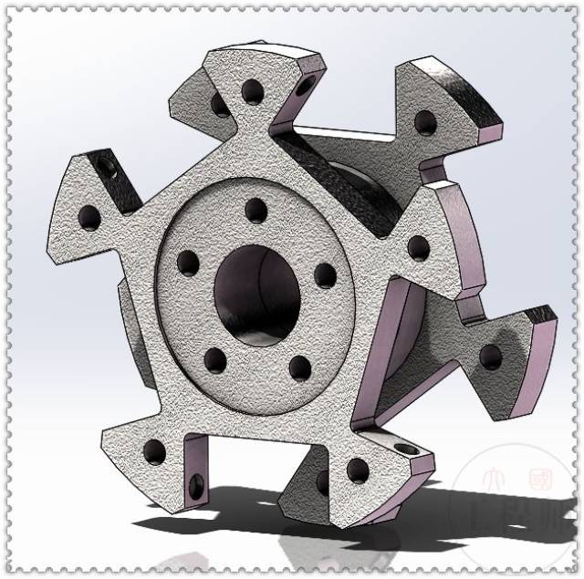 SolidWorks零件图纸,solidworks训练图纸 用solidworks画一个全向轮