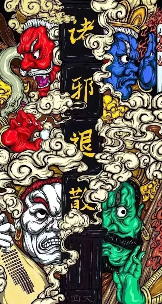 壁纸| 国潮壁纸一出,别的图都被秒成渣!