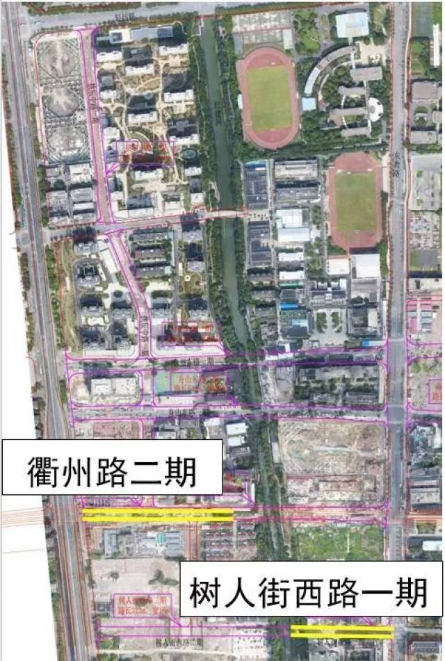 7,桃源街 北至金昌路,南至秀锦路,长504m,宽26m