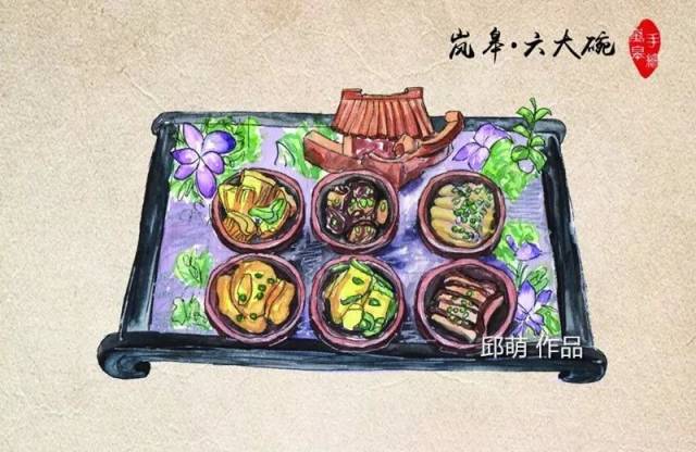 95后安康"萌妹"手绘美食走红 想画更多舌尖上的家乡