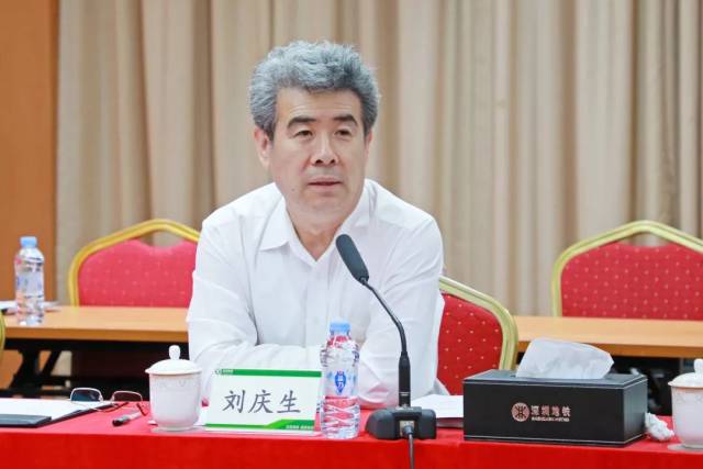 刘庆生常务副市长对深圳铁投揭牌表示祝贺.他指出