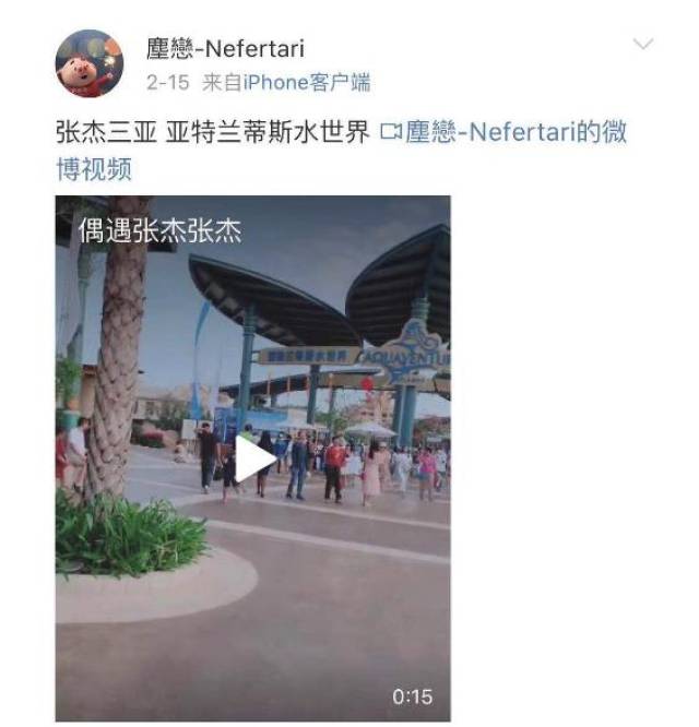 网友偶遇张杰