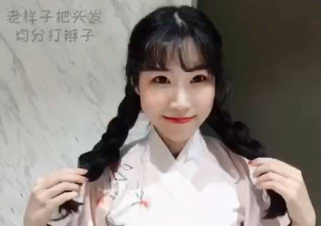 发型教程 | 卷发怎么做汉服发型?几分钟变装春天森系小仙女