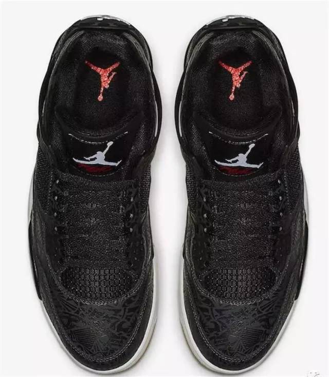 aj4 retro se黑镭射反光生胶