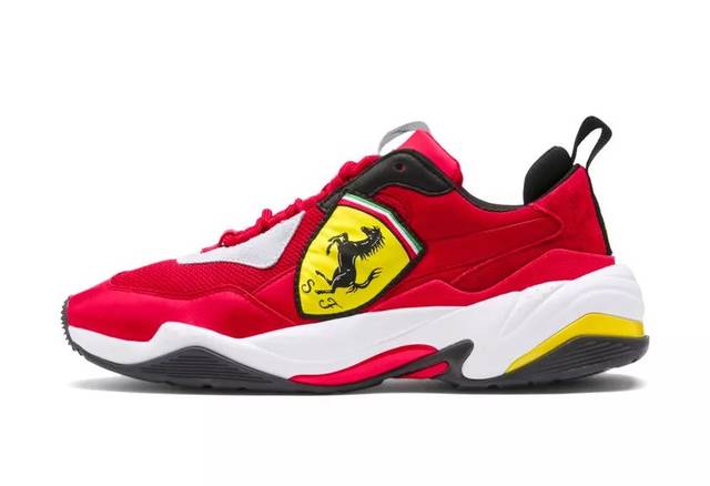 法拉利跑车联名!puma thunder 全新配色发布