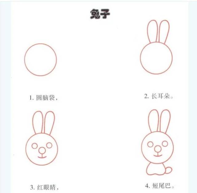幼儿园简笔画教程大全,果断为孩子收藏!