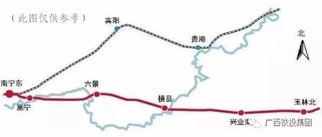 南玉城际高铁(途径横县)全线最长隧道正式开工!