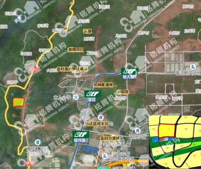 融创进入蔡家 蓝光11.2亿包揽空港两宗地