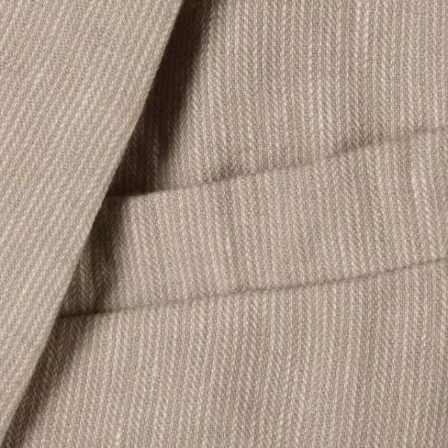 麻料:麻纤维纺织布混合而成的面料
