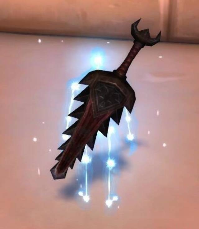 魔兽世界:巨大尖刺的双手大剑 强攻符文剑和巨