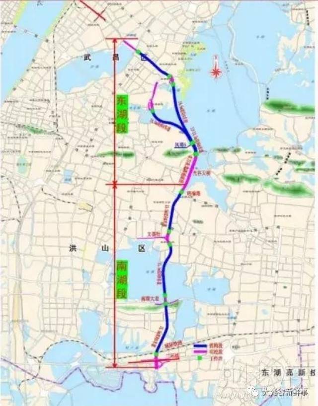 这标志着武汉市东湖南湖"两湖隧道"进入勘探状态.