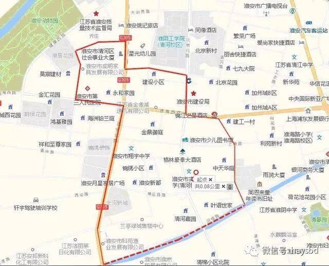 【关注】淮安各小学施教区划分(附地图),你家小区属于哪个学区?