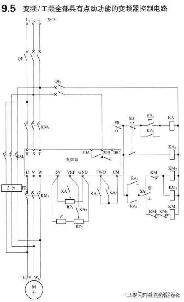 温控仪控制电路图 15.移相电容器及其控制电路图