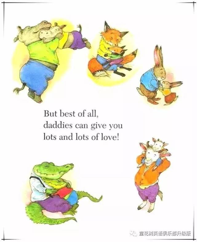 【经典英文绘本】《What Daddies Do Best