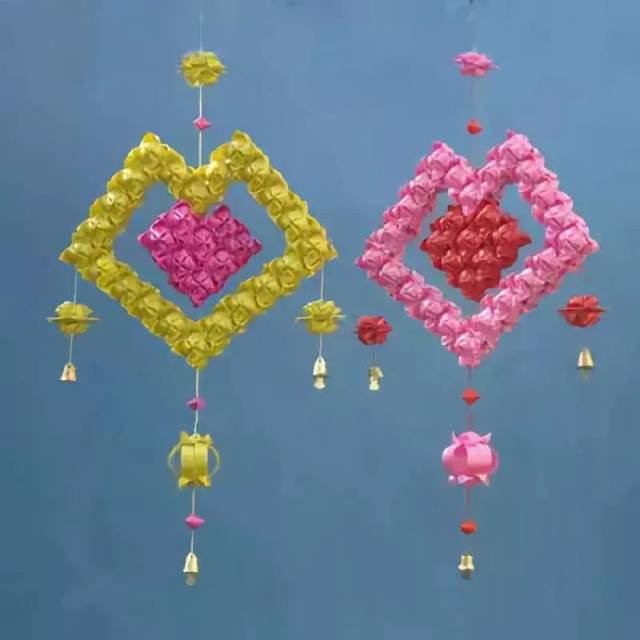 【12551学堂】彩带风铃手工制作,太漂亮了!