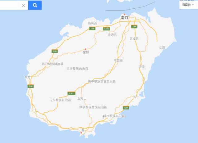 海南环线高速,中国国家高速公路网编号为g98,以海口为起点,途径琼海