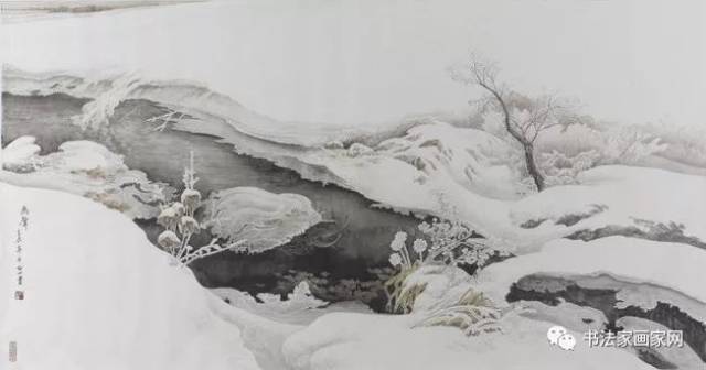 【大美长白 情系平原】"徐白一"工笔山水画展部分作品