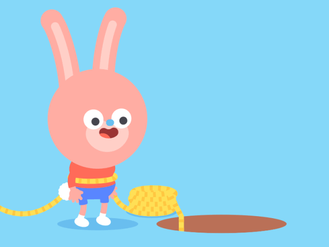 掉进去的兔子可绕地球几圈了?