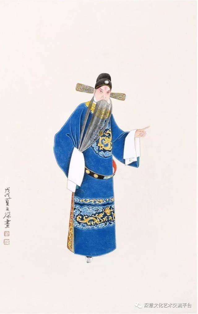 【视频】印象潮汕 郑友深潮剧人物工笔画