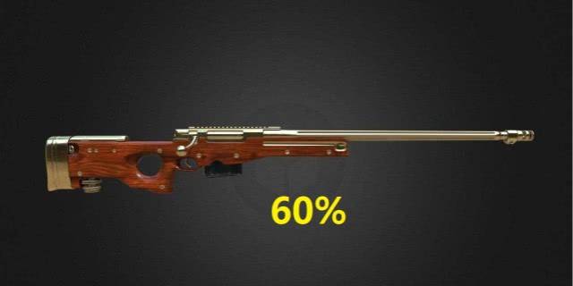 刺激战场:官方公布狙击枪使用率,m24有100%,它0.1%