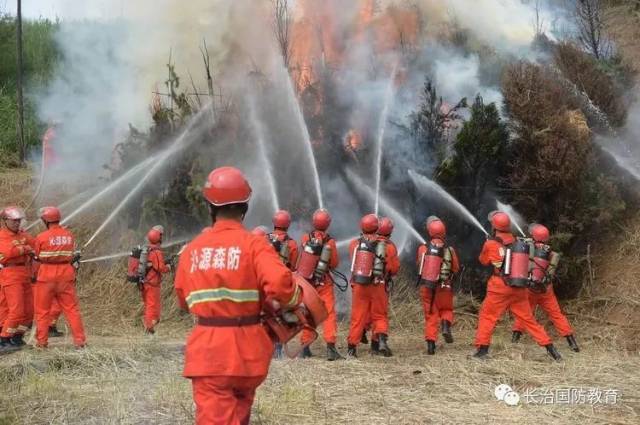 4月4日,沁源县举行清明节革命烈士暨"3·14"森林火灾扑火英雄公祭仪式