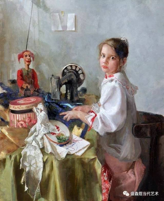 俄罗斯女画家娜塔莎·米拉舍维奇作品