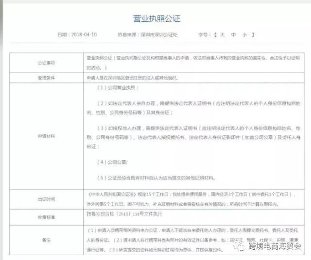 以下是营业执照公正的说明