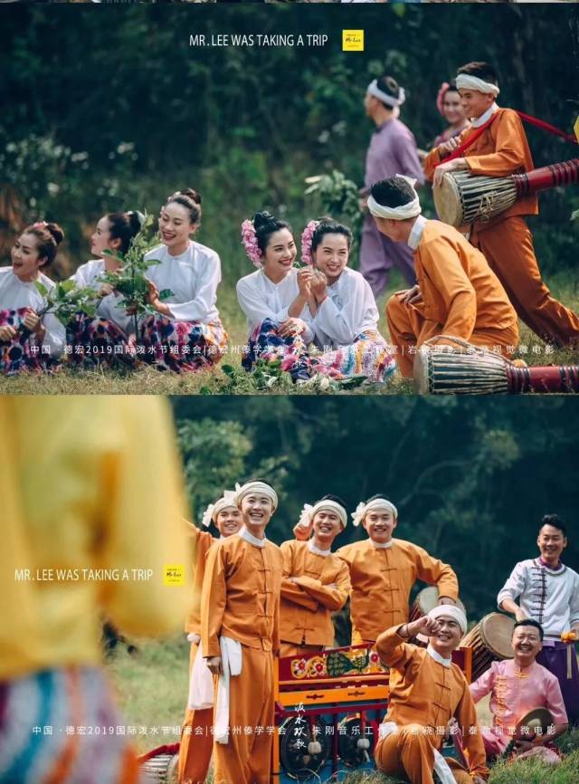 2019各地傣族泼水节大片来袭