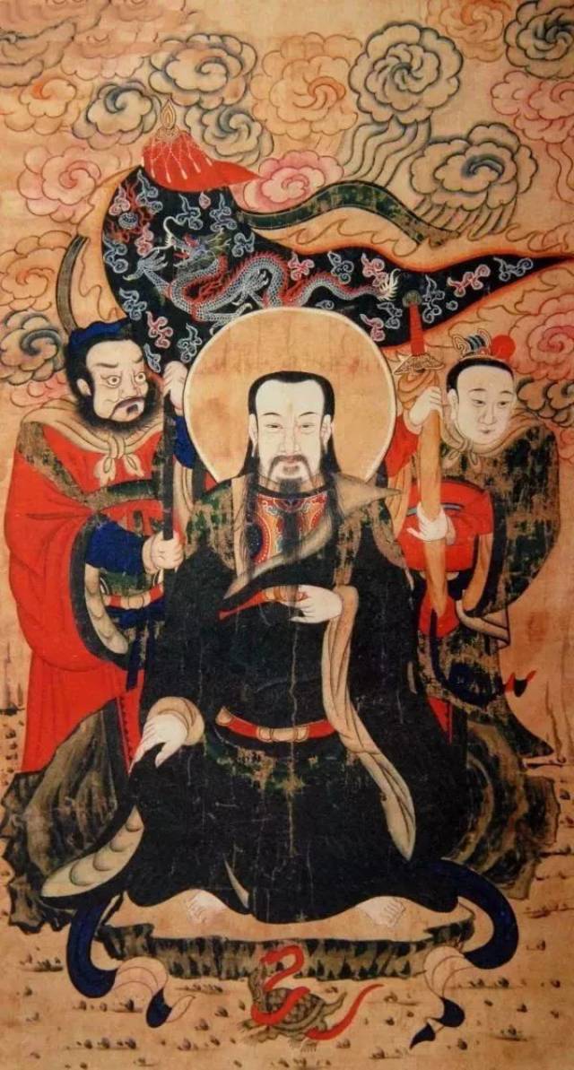 真武大帝又称玄武大帝,九天荡魔祖师,无量祖师,三元都总管,九天游奕使