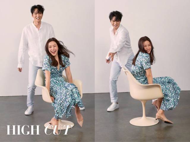 李荷妮&金南佶 高质感画报《high cut》