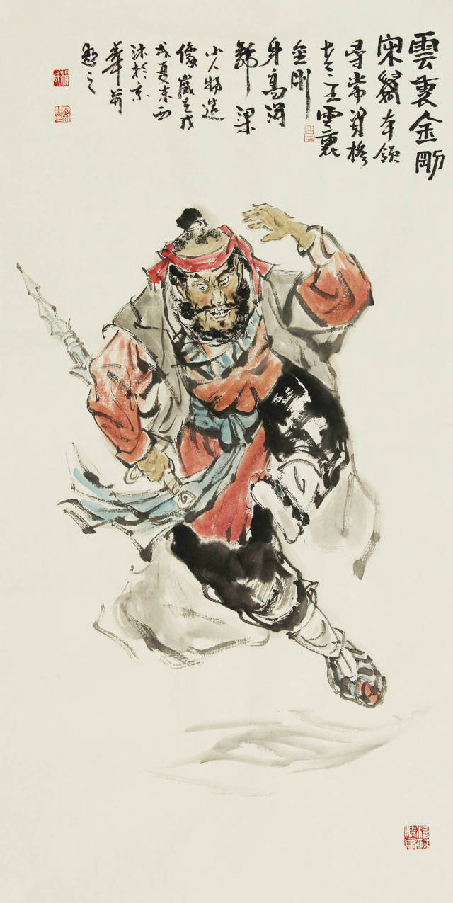 杨西沐人物画作品赏析 | 简洁淡雅,洋溢着浓浓的古意