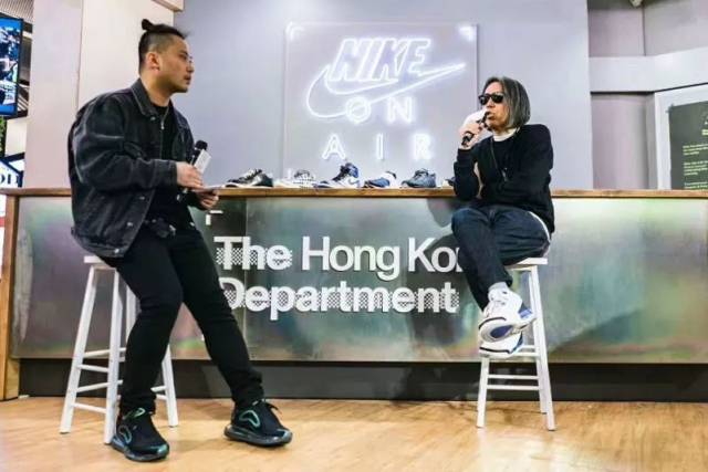 "昨天藤原浩在 nike 的活动中上脚了一双闪电 aj3" -「nike on air