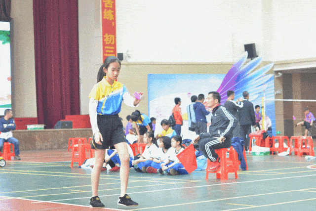 石门实验中英文学校成功承办2019年南海区中小学生运动会毽球比赛
