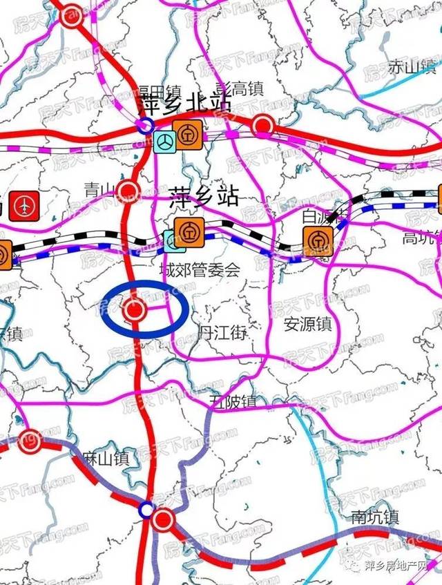 萍莲高速土地,房屋征收进展来了,还有丹井大道最新情况