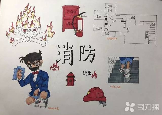 怒赞!苏州学生的"手绘家庭逃生图"火了