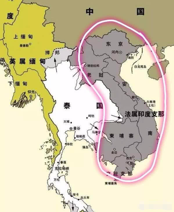 越南地图为何要把老挝和柬埔寨画进去?特殊的历史造成的错觉
