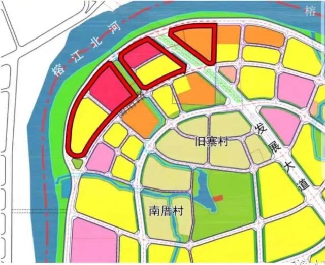 征收地块位于 榕城,揭东,空港 三区交界 周边未来建设 过江隧道